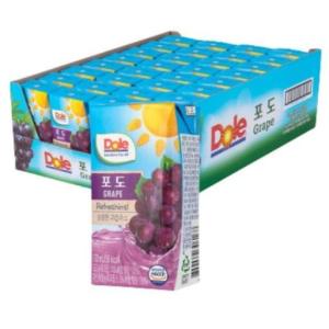 Dole 돌 포도 주스 120ml 32개