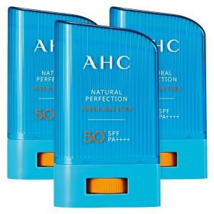 AHC 내추럴 퍼펙션 프레쉬 선스틱 22g SPF50+ 3개 381039