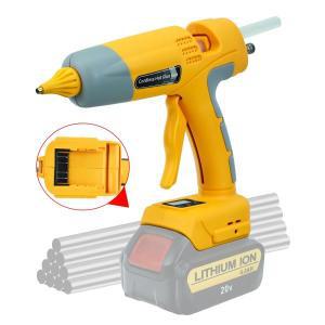 무선 전기 핸드헬드 핫멜트 글루건 수리 DIY 도구 Dewalt 20V 배터리 배터리 없음 용 10 개 11mm 글루스틱