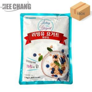 [희창유업] 희창 러빙유 요거트 파우더 1kg 1박스(1kg x 10개) 플레인 요구르트 분말