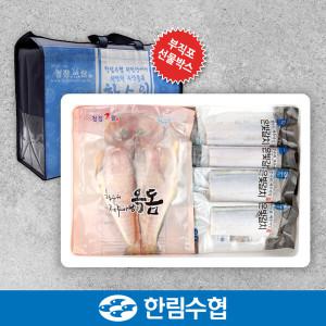 [제주 한림수협] 제주 은갈치 300gx3팩+옥돔 180gx3팩+부직포가방