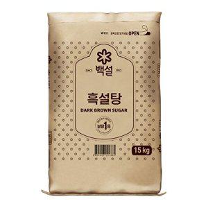 [CJ제일제당]백설 흑설탕 15kg