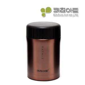 키친아트 라팔 골드메탈 보온죽통 430ml 800ml