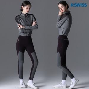 K-SWISS] WOMEN 스포티 배색 레깅스