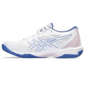 배구운동화 탁구신발 실내체육 ASICS 여성용 젤 로켓 11 배구화 화이트사파이어