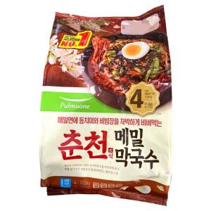 코스트코 풀무원 춘천식 메밀막국수 1026g (4인분)/ 냉장 개별포장 메밀면 동치미육수 비빔국수 여름별미 간편식사