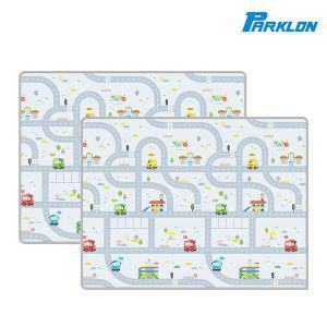 [오너클랜]1+1 타요 도로놀이 웰빙 놀이방매트 185x140x1.2cm