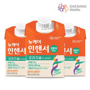 뉴케어 인핸서 200ml 60팩 클래식 오메가 균형 영양식