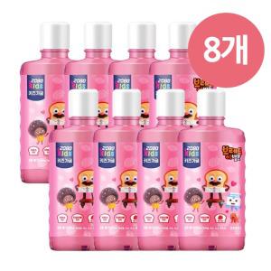 (8개) 2080 키즈가글 브레드이발소 250ml 딸기맛