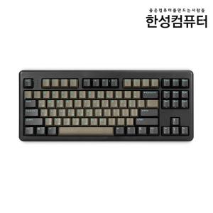 한성컴퓨터 TFG ART Wireless V2 듀얼무선 기계식 키보드 (블랙, 갈축)