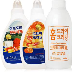 홈드라이 크리닝 500ml x 2개 / 중성세제 아웃도어 울샴푸 울드라이 울세제 테크 속옷 이불 세탁 액체