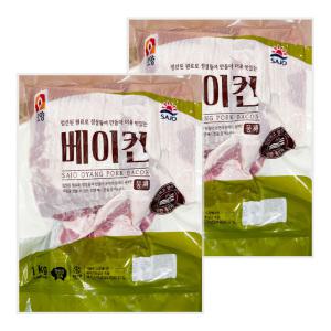 사조오양 베이컨 파지 1kg 2개