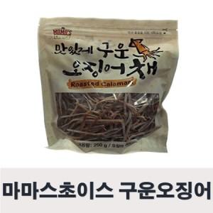 마마스초이스 구운오징어채 250g 반건조 피데기 말린 동해 생물