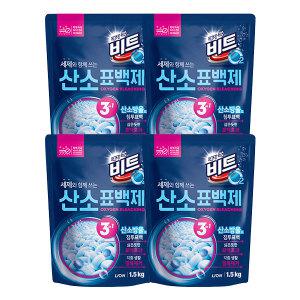 비트 O2 산소 표백제, 1.5kg, 4개