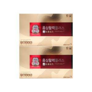 정관장 홍삼 활력 플러스 40mL30포2박스(총 60포)