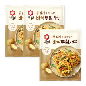 백설 통감자 바삭부침가루, 1kg, 3개