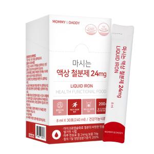 마미앤대디 임산부 마시는 액상 철분제 24mg 1박스