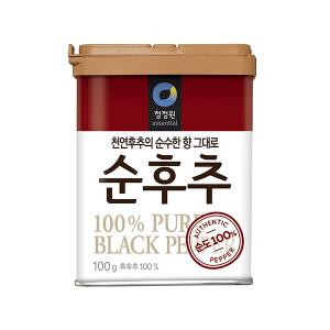 청정원 순후추(캔) 100g