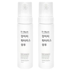 닥터블랭크 강아지 저자극 워터리스 샴푸, 200ml, 2개 세트, 1개