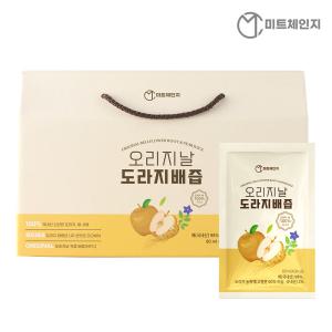 [스토어찜5%] 미트체인지 오리지날 도라지배즙 80ml 30포 NFC 착즙 배즙 고농축 도라지 진액 사용