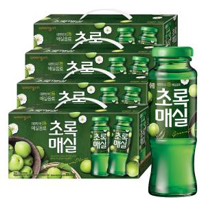 웅진 초록매실 병, 180ml, 48개