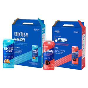 마이밀 마시는 뉴프로틴 오리지널, 190ml, 16팩 + 초코, 190ml, 16팩