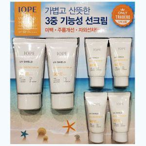 IOPE 가볍고 산뜻한 3중 기능성 선크림 UV쉴드40ml2입_MC