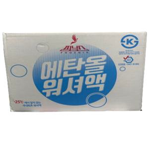 피닉스 에탄올 사계절 워셔액 1.8L 12개 1박스