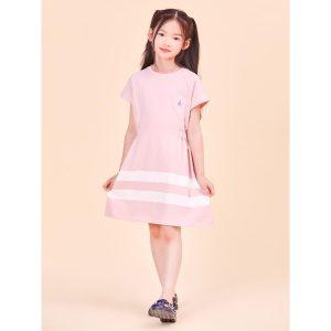 [BEANPOLE KIDS] 포인트 나야나 원피스  라이트 핑크 (BI4471G03Y)