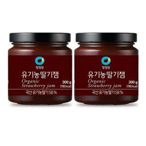 청정원 유기농딸기잼 300g x 2개