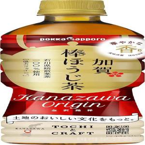 포카삿포로 가가봉 호지차 일본 음료 525ml 24개