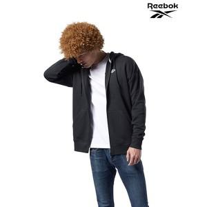 [하프클럽/리복]Reebok 남여공용 클래식 CL ITL 그래픽 플리즈 후디 RETS1F316BK