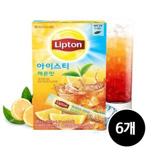 립톤 아이스티 레몬맛, 14g 20T x 6개