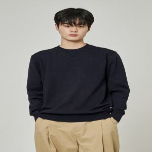 트래드클럽 스탠다드 라운드 니트 (M~5XL)