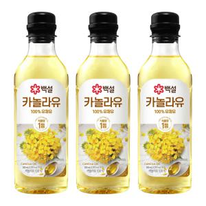 백설 카놀라유 500ml X 3개입