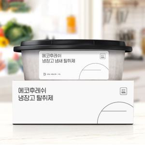 에코후레쉬 냉장고 냄새 탈취제 300g 냉장실 냉동실 김치 냄새 악취제거