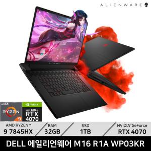 DELL 에일리언웨어 M16 R1A WP03KR/ +마우스증정