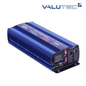 벨류텍 24V VIP-600 정현파 차량용 인버터 1구 콘센트 파워 0.6KW 카라반