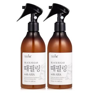 터치미 때필링 때비누 AHA 각질제거 바디스크럽 스프레이 300ml 2개