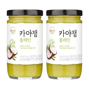 복음자리 카야잼 플레인, 240g, 2개