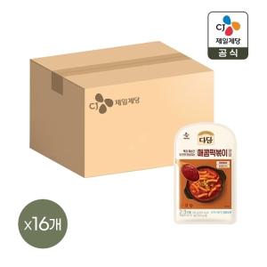 다담 매콤떡볶이 양념 140g x16개