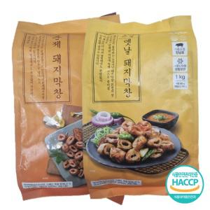 달구지푸드 달구지 막창 대용량 1kg 초벌/훈제 돼지막창 (막창800g + 소스200g)