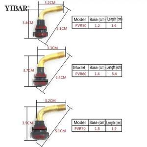 튜브리스 타이어용 고무 앵글 밸브, 튜브리스 디스크 휠 니플, Pvr40/pvr50/pvr60/pvr70, 4 개/5 개