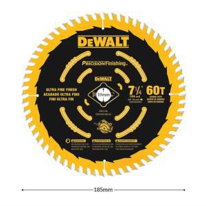 디월트 목수 정밀형 7인치 원형톱날 60날 185mm 추천 정확한 소음적은 시공