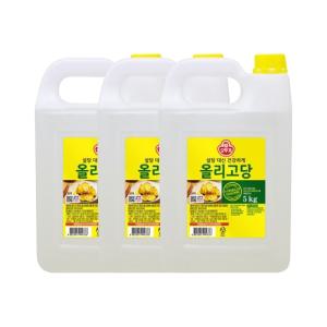 올리고당 5KG 3개물엿 요리용 조리용 조미료 고구마맛탕 업소용