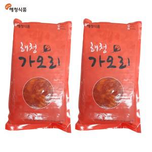 해청식품 가오리 무침 2kg 2개, 간재미 무침