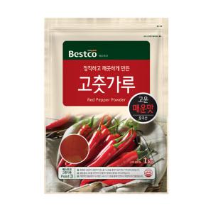 베스트코 고춧가루 1kg (고운 매운맛)