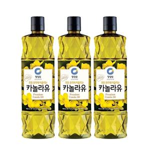 [청정원]청정원 카놀라유 900ml X 3개