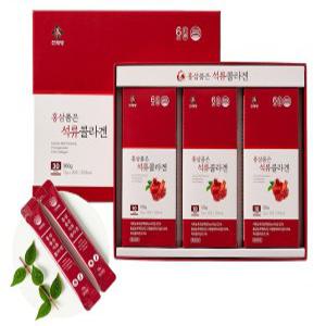 천제명 여성건강 홍삼스틱 홍삼 품은 석류콜라겐 액상 스틱형 (12g x 30포)