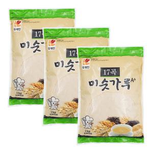 뚜레반 17곡 미숫가루 1kg x3개